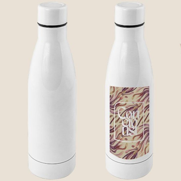 Goya 50545SUB - 500 ml Double Wall Stainless Steel Bottle MILKSHAKE