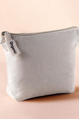 Goya 50619 - 100% Luomupuuvillainen Toilettipussi 220 gr/m2 PORT