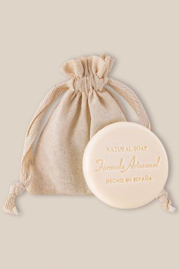 Goya 50621K - European Vegetable Soap 40g with Cotton Pouch LIT