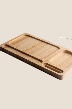 Goya 50638 - Bambus Opladningsbase og Organizer til Kontor SHEN