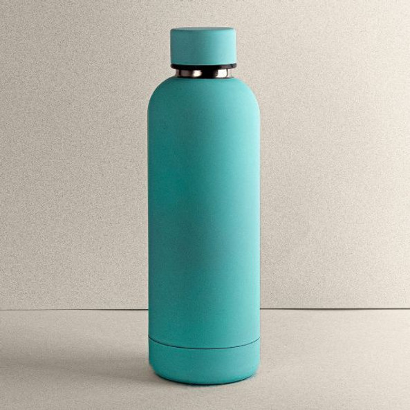 Goya 50636 - 500 ml Double Wall Rubber-Finish Bottle RUBBER