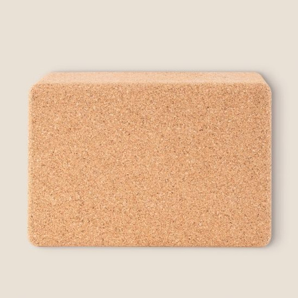 Goya 50653 - 100% Naturlig Kork Blok til Yoga STIFF