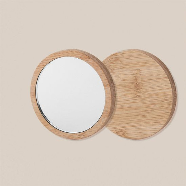 Goya 50659 - Bamboo Wood Frame Small Mirror CRIM