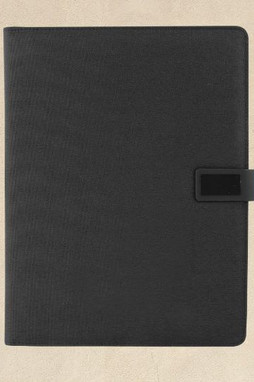 Goya 50664 - RPET Portfolio with Magnetic Closure & Notebook PRANT
