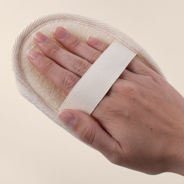 Goya 50680 - Cotton Oval Sponge Scrub with Elastic CRIN