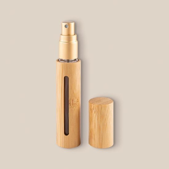 Goya 52503 - Atomizzatore Profumo in Bambù e Vetro 10ml RHIN