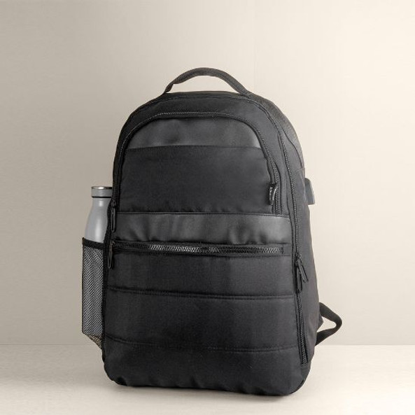 Goya 52081 - RPET Backpack with Padded Laptop Compartment, USB WAY