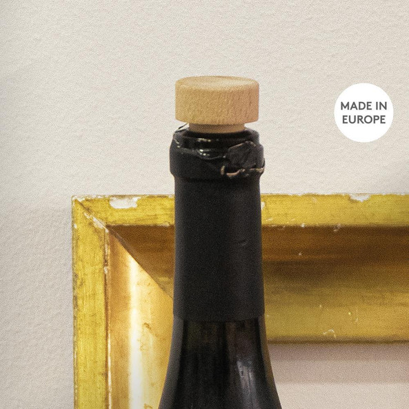 Goya 52532 - Beech Wood Wine Bottle Stopper, EU NEPAL