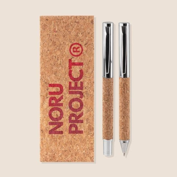 Goya 52580 - Cork & Metal Pen and Roller Set KANDER