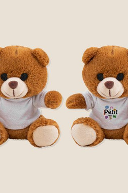 Goya 52581 - Teddybjørn med T-shirt og Hætte GEORGE