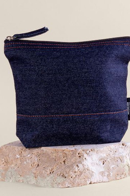 Goya 53007 - Trousse de toilette en coton recyclé et denim NASHVILLE