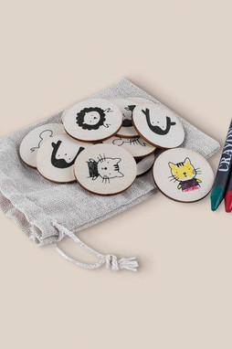 Goya 53011 - Gioco di memoria per bambini in legno JUNGLE