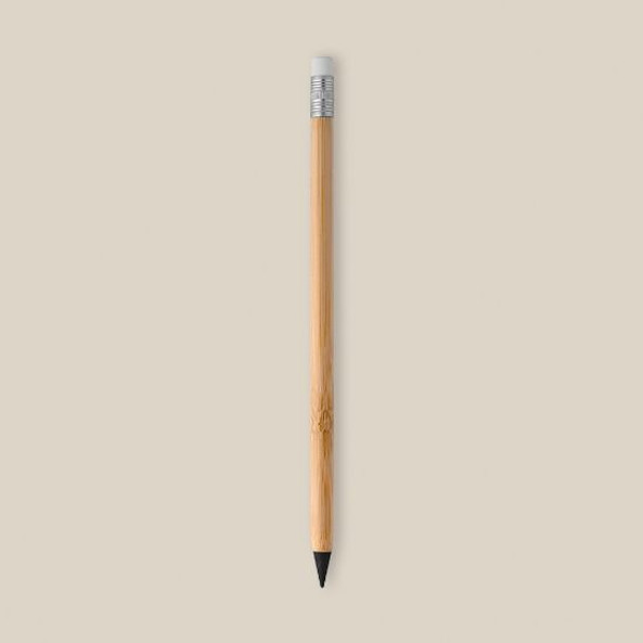 Goya 53046 - Crayon en bambou durable avec gomme INFINITE