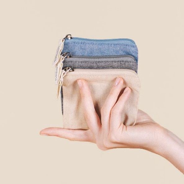 Goya 53506 - Recycled Cotton Purse - GRS Certified KALA