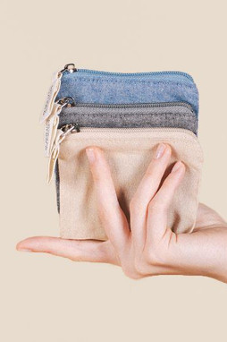 Goya 53506 - Recycled Cotton Purse - GRS Certified KALA