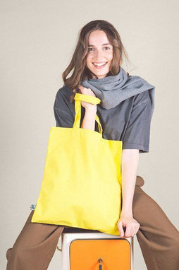 Goya 53530 - Fairtrade Long-Handle Bag, 180 gr/m², Various Colors HARBOUR