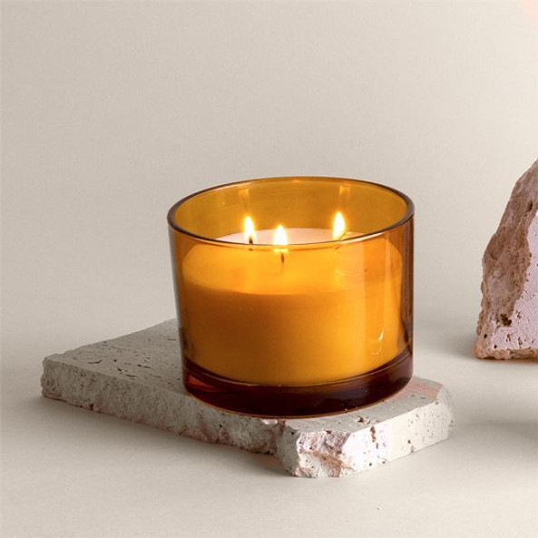 Goya 53541 - Double Wick Candle, Paraffin & Vegetal Wax, 310gr BOUQUET