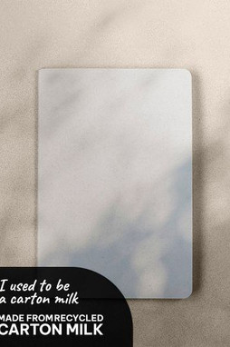 Goya 53537 - A5 Notebook aus recycelten Milchkartons, 30 Blatt MAZIWA