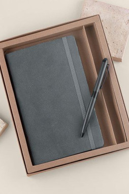 Goya 53588 - Set Elegante Notebook Speciale e Penna Metallica TWILIGHT