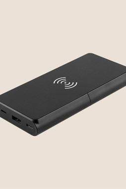 Goya 53565 - Powerbank 10.000mAh, 5W kabelloses Laden, recycelt MOKU