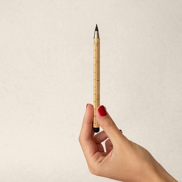 Goya 53570 - Crayon multifonction infini en bambou hexagonal TAATAHI