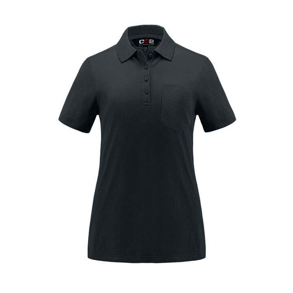 CX2 S05746 - Caddy Ladies Pique Mesh Polo w/ Pocket