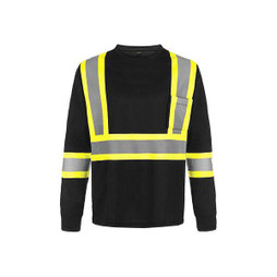 CX2 S05948 - Beacon Adult Long Sleeve Hi Vis T-Shirt