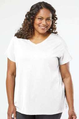 Sun International CV31710 - Camiseta de mujer Curvy S/S con cuello en V