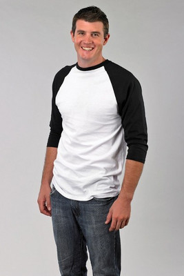 Sun International 20521B - Youth Raglan Baseball Tee