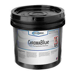 Screen Printers Resource CHROMABL - Chroma Blue Emulsion