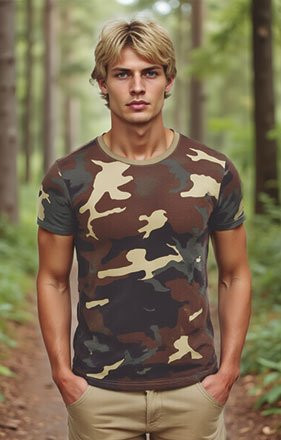 Valento CAVACAM - T-Shirt JUNGLE