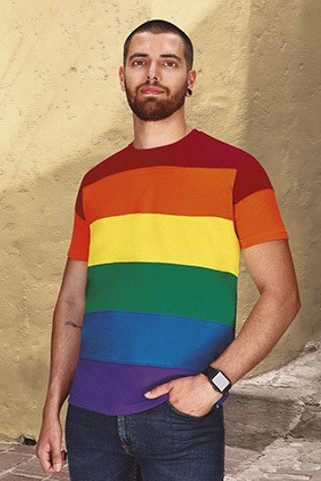Valento CAVARAI - T-shirt RAINBOW