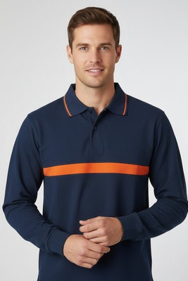 Valento POVASEL - L/S Polo Shirt SERVER