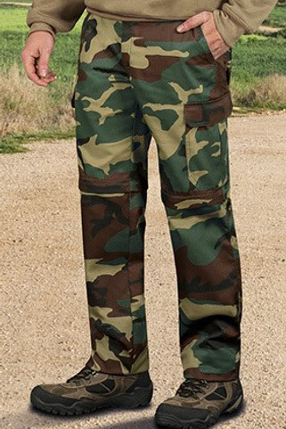 Valento PAVAWOO - Pantalon amovible WOODMAN