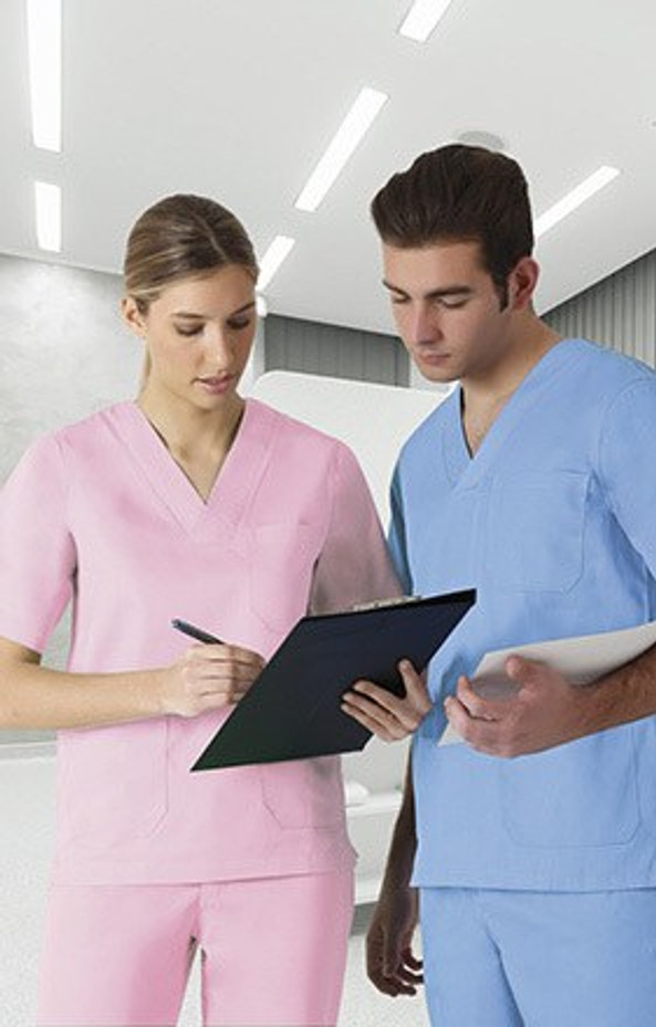 Valento CQVALIN - Scrub Top LINK