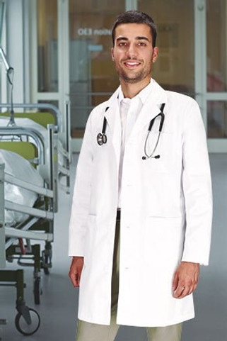 Valento BTVADOC - Langarm Laborkittel DOCTOR