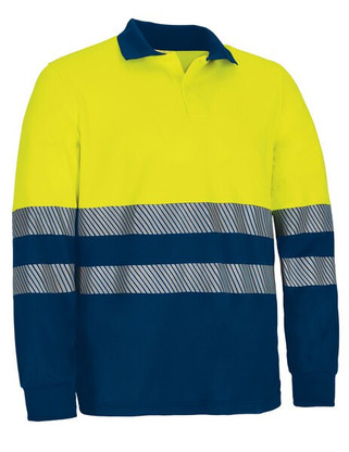 Valento POVAGAM - Hi-Vis L/S Polo  GAMBIT