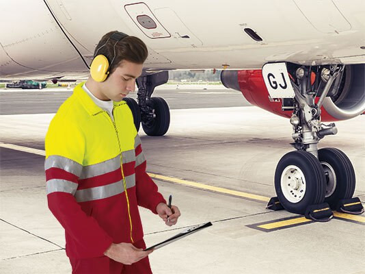 Valento FPVAAIR - Hi-Vis Fleece Jacket AIRPORT