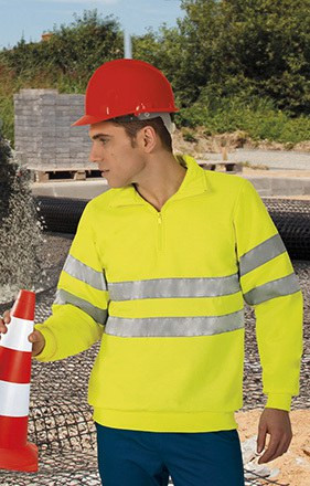Valento SUVAROA - Hi-Vis Sweatshirt ROAD