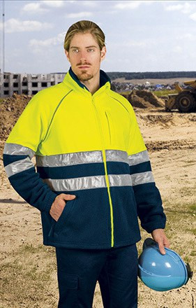 Valento CQVAANE - Hi-Vis Fleece Jacket ANETO