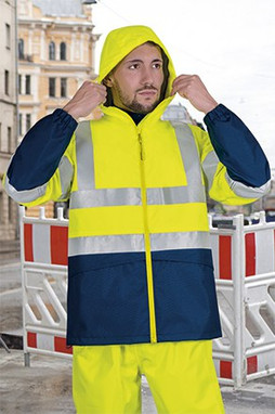 Valento CQVATOR - Hi-Vis Regenjacke TORNADO