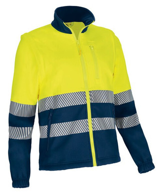 Valento CQVAWHE - Hi-Vis Softshell Jacke WHEELO