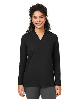 Devon & Jones DP121W - Ladies Raleigh Shawl Collar Knit Top
