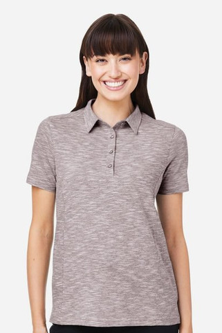 North End NE115W - Ladies Eclipse Jacquard Polo