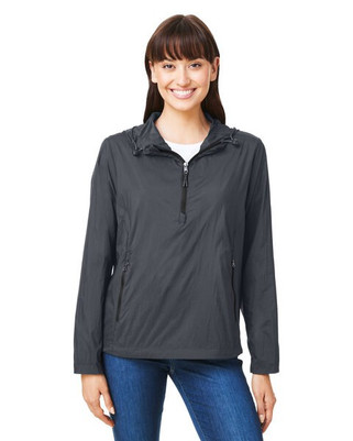 North End NE810W - Ladies Aura Lightweight Packable Anorak