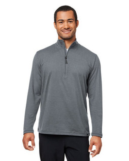 Glyder MDP1772 - Mens Marbled Jersey Fairway Quarter-Zip