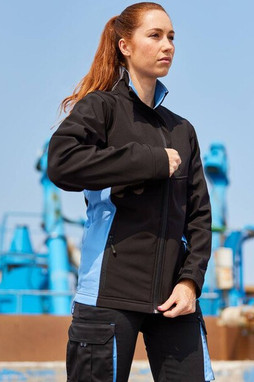 VELILLA V1064 - TWO-TONE SOFTSHELL JACKET