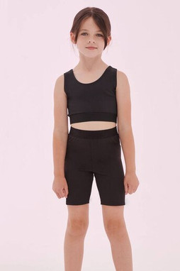 SKINNIFIT SM427 - KIDS FASHION CYCLING SHORTS