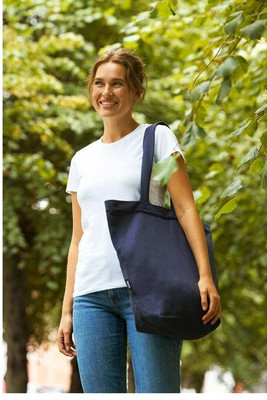 Neutral O90053 - SHOPPING BAG MED ZIPLÅS