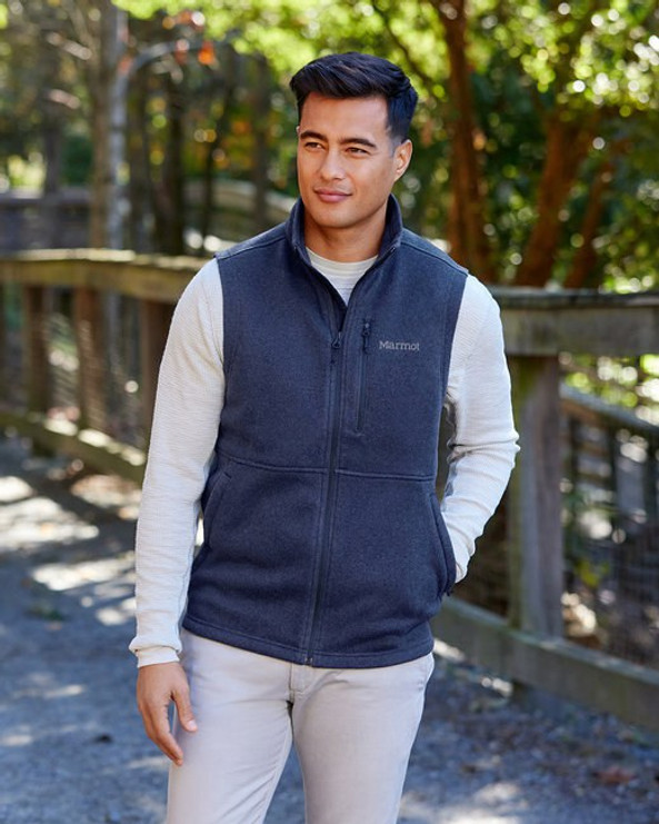 Marmot M13208 - Gilet Homme en Polaire Douce et Confortable